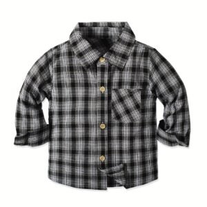Boys' Plaid Shirt: Unrivaled Style and Limitless Comfort!