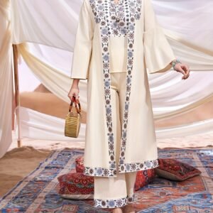 קסם האלגנטיות הגיאומטרית: סט שלושה חלקים לכל עונות השנה שלך