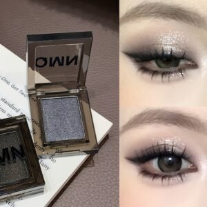 نجمة الليالي: ظلال العيون الأحادية الساحرة لإطلالة لا تُنسى