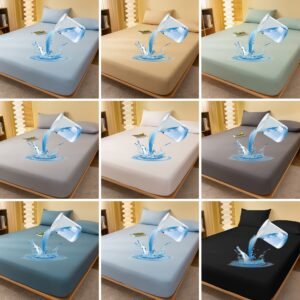 وداعاً للقلق: غطاء المرتبة المقاوم للماء لراحة لا مثيل لها!