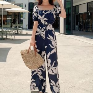 جمبسوت الزهور الساحر: أناقة الصيف والراحة المطلقة!