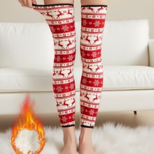 دفء الشتاء الطويل: جوارب فوق الركبة بأناقة ساحرة!