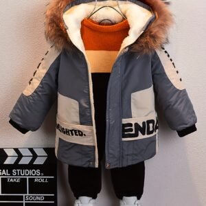 Boys' Winter Jacket: Stylish Warmth for Every Adventure!