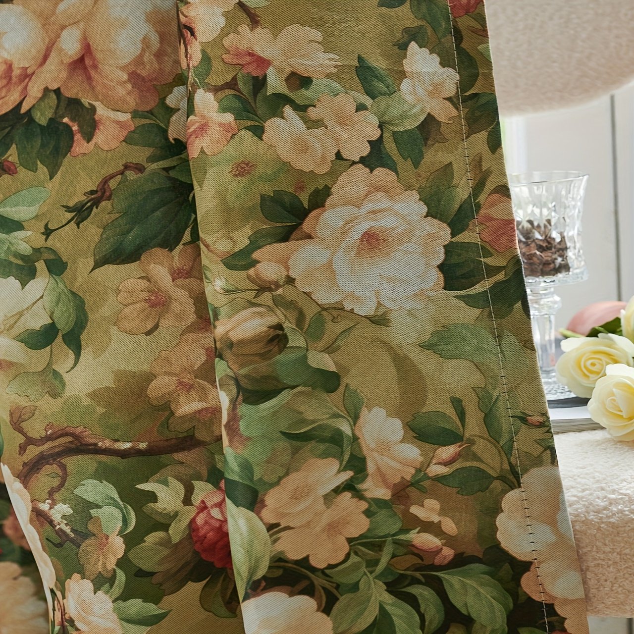 Charming Bohemian Curtains: Ideal Blackout & Unique Floral Design - Image 6