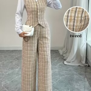 إشراقة الأناقة الاحترافية: طقم السترة والبنطال لموسم الربيع والصيف