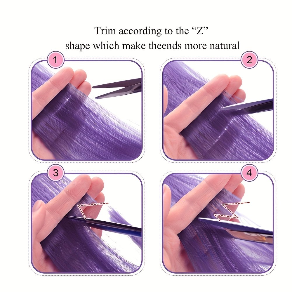 Shine with Enchanting Colors: Easy Clip-in Temporary Hair Extensions for an Unforgettable Look! - Image 9
