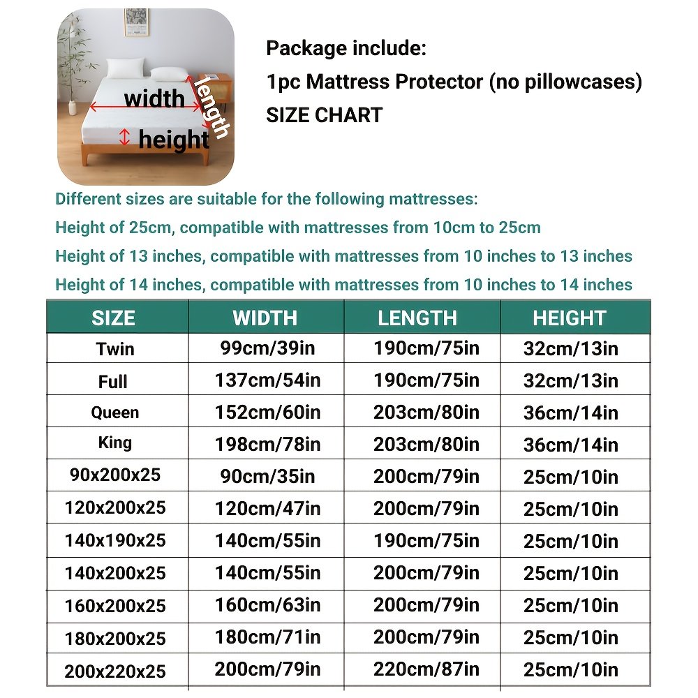 מגן המזרן היוקרתי שלך: רעננות והגנה לנוחות ללא תחרות! – תמונה 4