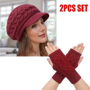 دفء وأناقة: طقم الشتاء المثالي للمرأة العصرية!