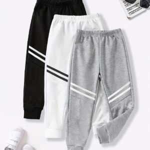 טריו של סטייל ונוחות: מכנסי ספורט לבנים לכל הרפתקה!