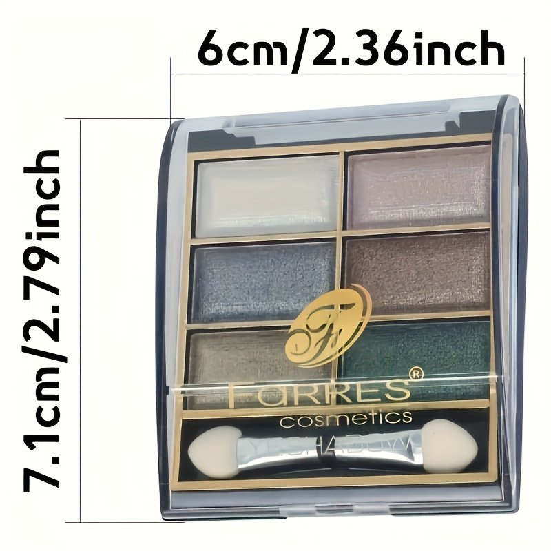 إطلالة الأحلام بلمسة واحدة: باليت ظلال العيون المتكاملة مع فرش المكياج - الصورة 6