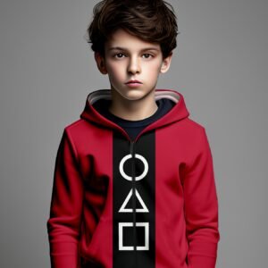 Limitless Style and Supreme Comfort: Modern Boys' Zip-Up Hoodie!