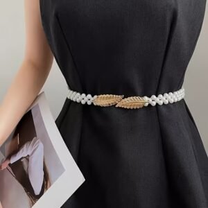 حزام اللؤلؤ الصناعي: لمسة الأناقة التي تكمل سحرك!