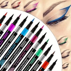 The Allure of Colorful Eyes: Luxurious Waterproof & Smudge-Proof Liquid Eyeliners