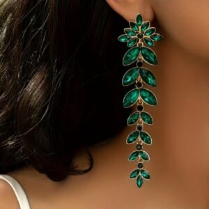 أقراط الصفصاف الذهبية المتدلية: لمسة من الفخامة البوهيمية لسحر لا يُقاوم