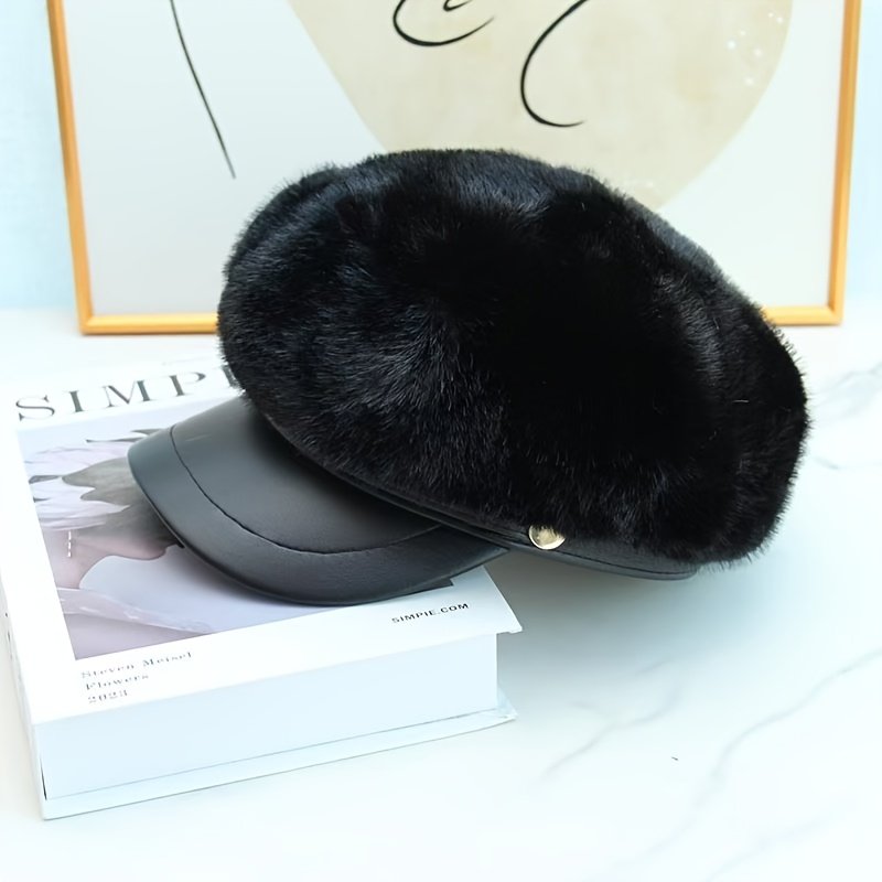 כובע חורף יוקרתי ואלגנטי: חום ופאר למראה הזוהר שלך – תמונה 3