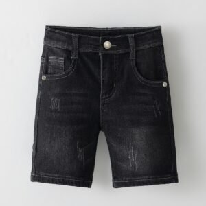 Boys' Black Denim Shorts: Comfort, Style, and Endless Fun!