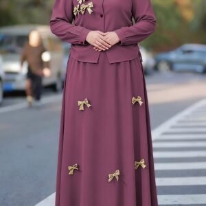 אלגנטיות מתחדשת לכל יום: סט העבאיה המודרני עם נגיעת פפיון!