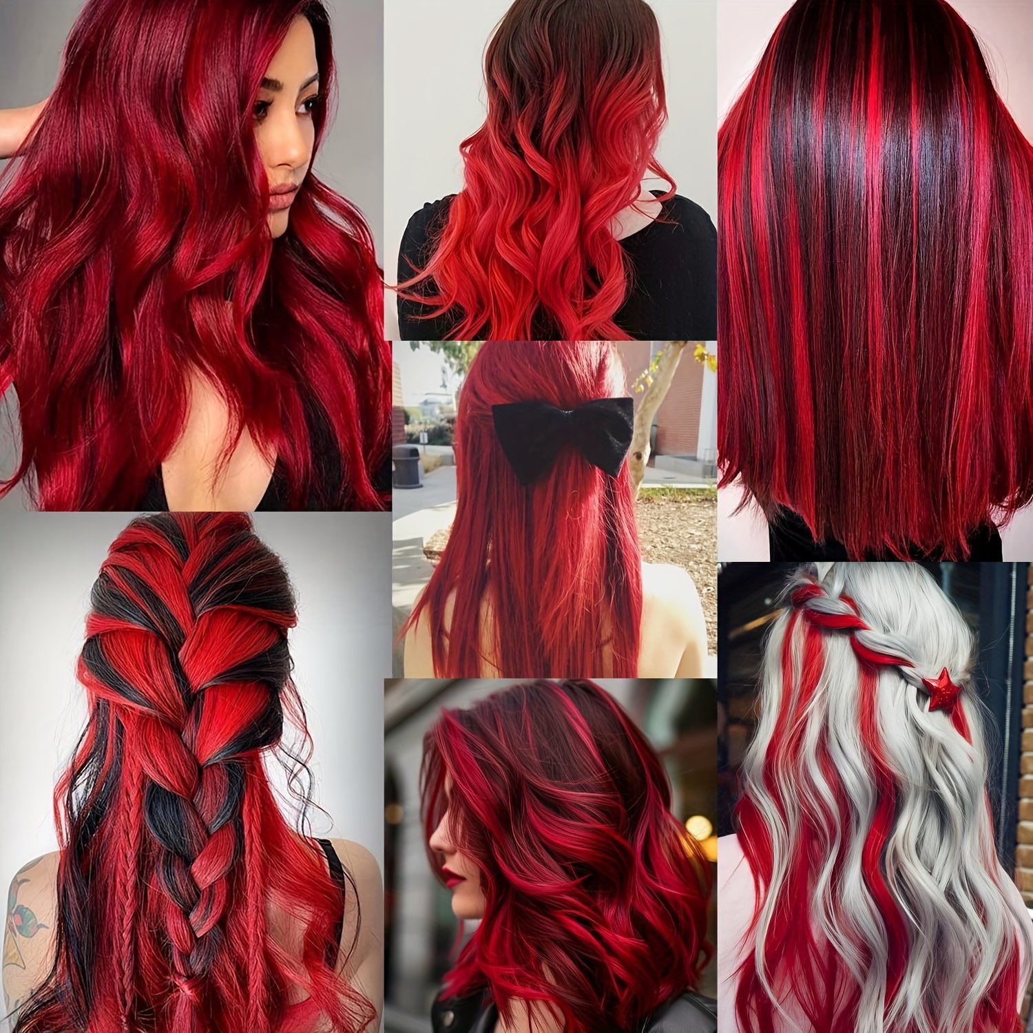 Shine with Enchanting Colors: Easy Clip-in Temporary Hair Extensions for an Unforgettable Look! - Image 11