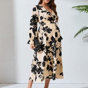 Blossoming Maternity Elegance: Your Charming Dress for Every Moment