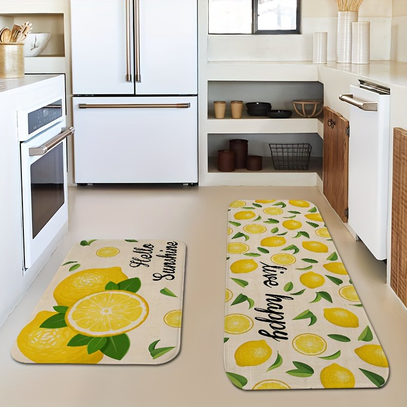 סט שטיחי לימון: זוהר הקיץ בלב ביתך! – תמונה 7