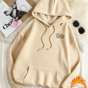 دفء لا يقاوم، أناقة لا تضاهى: هودي مبطن لكل لحظاتك!