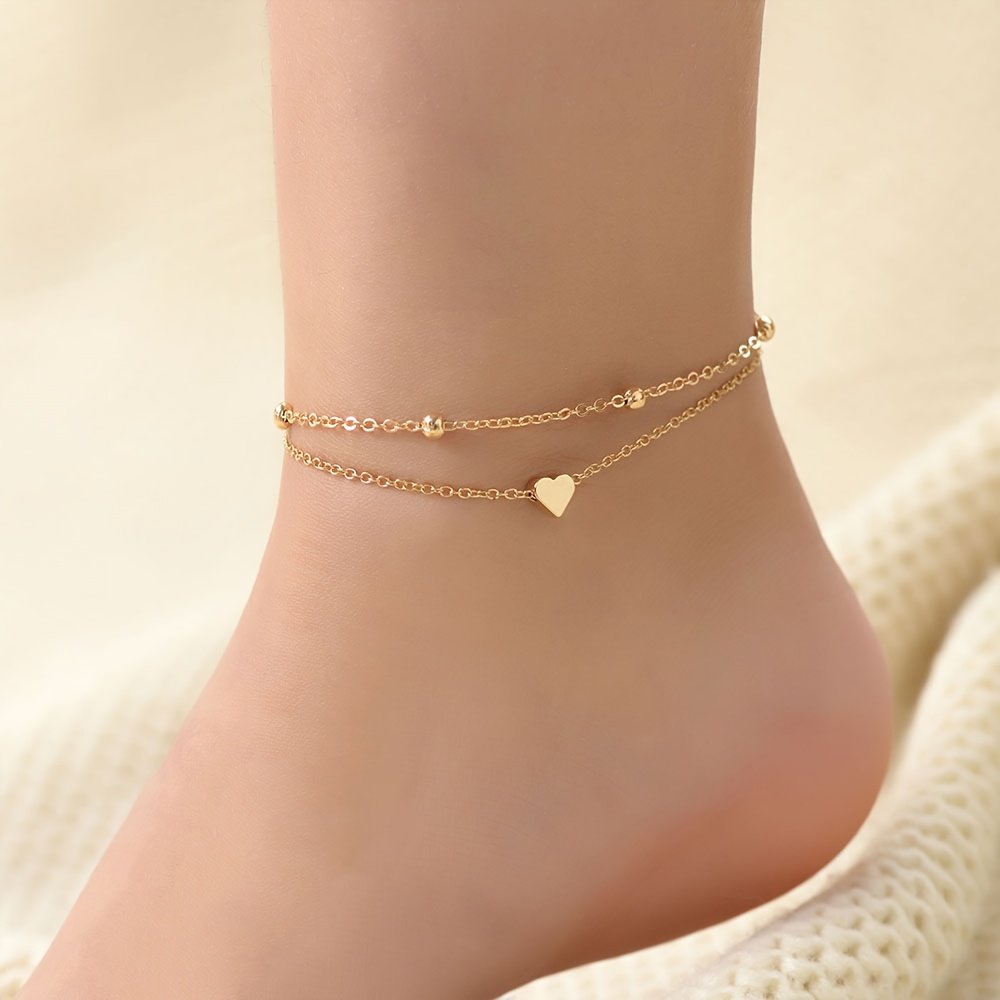 The Enchanting Heart Anklet: A Touch of Elegance for Every Moment! - Image 5