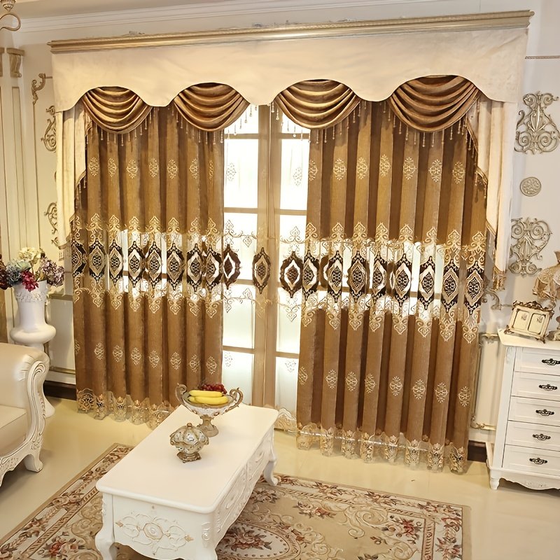 וילונות טול רקומים יוקרתיים: צעיף החלון שלך לאלגנטיות ורוממות! – תמונה 6