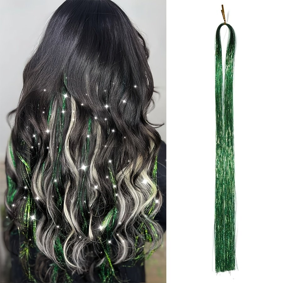 Shine Like the Stars: Holographic Glitter Hair Tinsel Set! - Image 14