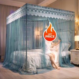 حصن نومك الهادئ: ناموسية السرير المزدوجة المتكاملة للحماية القصوى