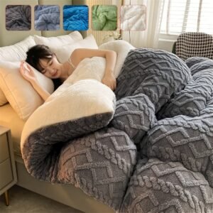 رفاهية لا تُضاهى: لحاف التافيتا الفاخر لكل مواسم أحلامك