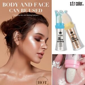 Royal Radiance: Scepter's Glowing Highlighter Powder