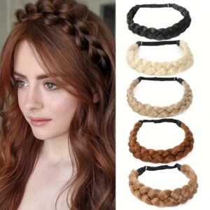 The Crown of Elegance: Adjustable Hair Braid for a Dazzling Look!