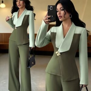 Irresistible Allure: The Elegant Work Set with Modern Touches and Unique Design