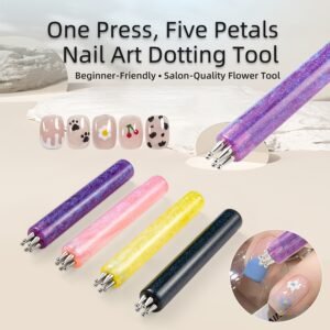 5-in-1 Nail Art Pen: Your Masterpiece at Your Fingertips!