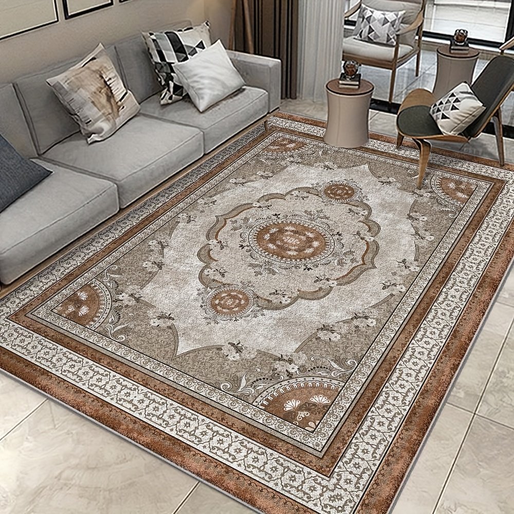 שדרגו את עיצוב הבית שלכם: שטיח קטיפה נורדי מודרני – תמונה 4