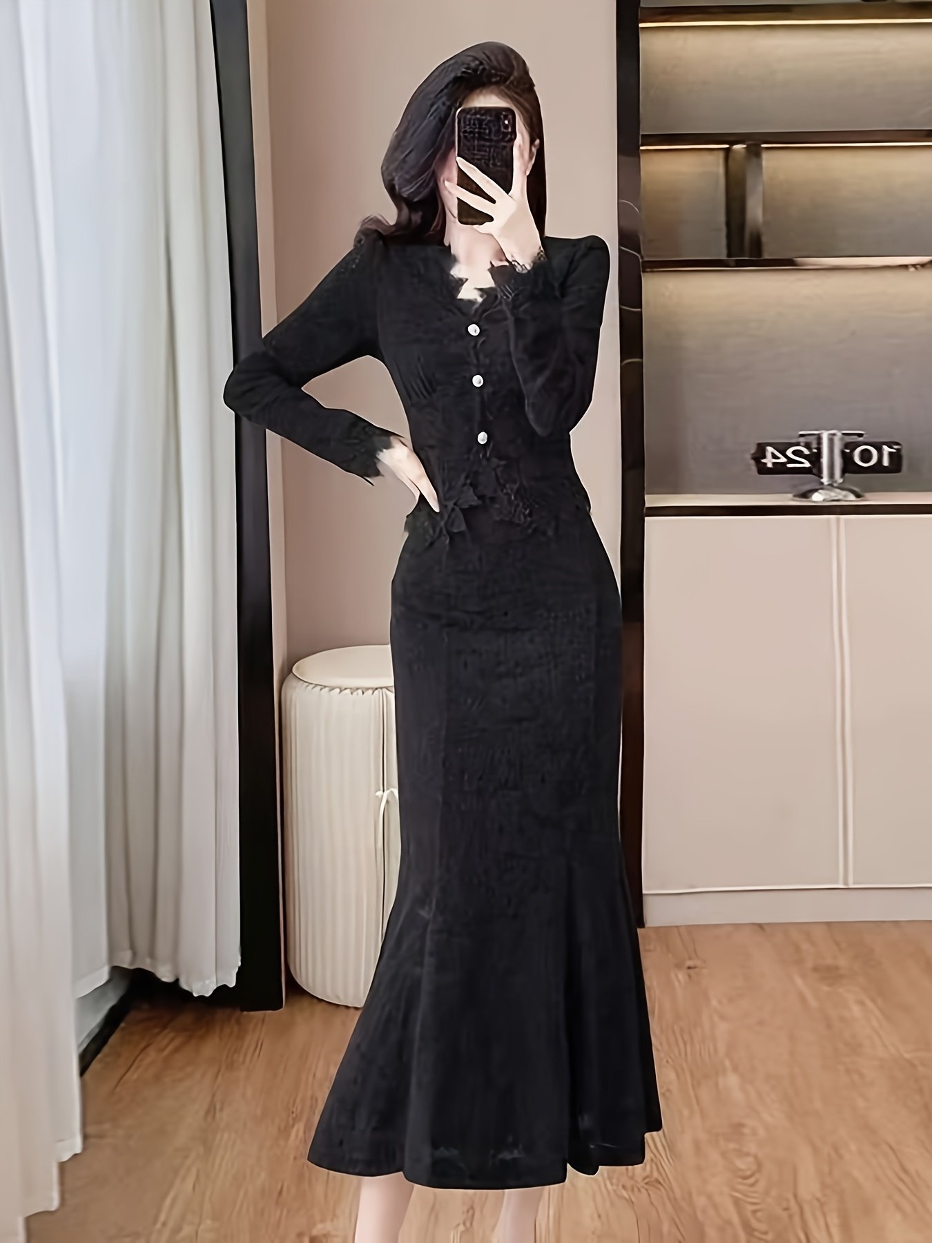 Charming Elegance Set: Luxurious Fishtail Style