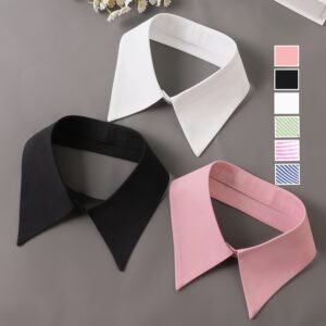 A Magical Touch for Your Style: Detachable Decorated Chiffon Collar