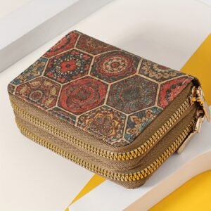 אלגנטיות המנדלה המודרנית: ארנק כרטיסים ומטבעות כפול!