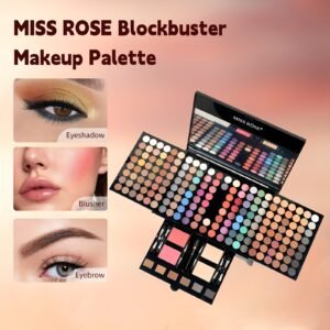 MISS ROSE Complete Makeup Set: 190 Vibrant Colors for Your Ever-Evolving Beauty!