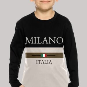 أناقة الأبطال الصغار: تي شيرت 3D بكم طويل بتصميم مميز!