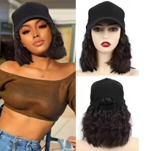 إطلالة ساحرة بكل سهولة: باروكة القبعة المموجة