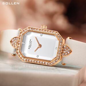 SOLLEN Women's Square Watch: Unique Elegance on Your Wrist