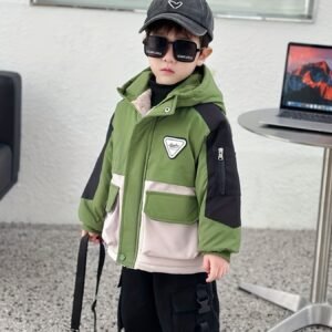 Winter Jacket for Little Heroes: Warmth, Style, and Adventure!