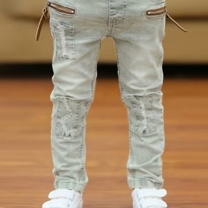 جينز الأطفال العصري: لمسة شارع جريئة وراحة فائقة!