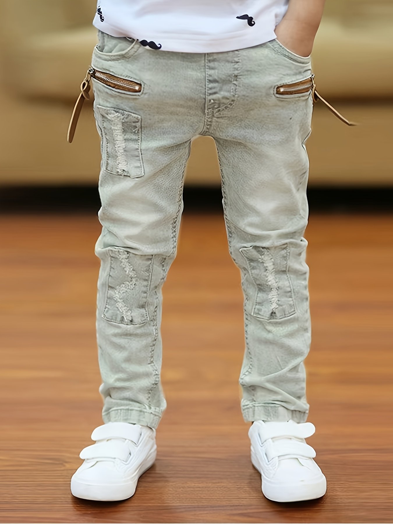 ג'ינס ילדים אופנתי: נגיעת רחוב נועזת ונוחות מירבית!