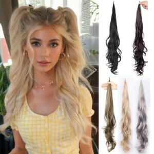 ذيل الحصان الكيرلي الساحر: طول، جمال، وتألق فوري!