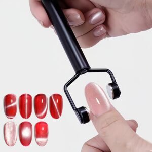 3-in-1 Magnetic Cat Eye Nail Art Wand: Create Enchanting Nails with an Artistic Touch!