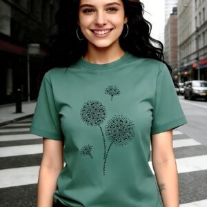 Your Elegance Blooms: Soft Dandelion T-Shirt
