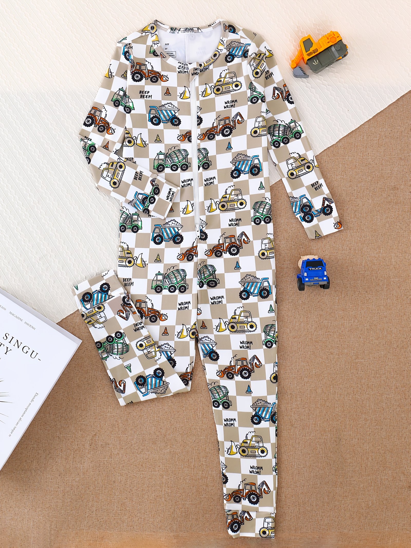 Your Child's 'Fun Digger' Bodysuit: Superior Style and Unmatched Comfort! - Image 2