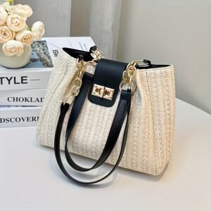 حقيبة الأناقة المترفة: قطعة فنية تروي قصة ذوقكِ الرفيع!